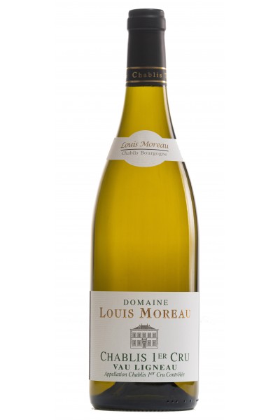 Chablis 1er Cru Vau Lignot,  Domaine Louis Moreau , 75cl Skinny/Vegan/Vegetarian 