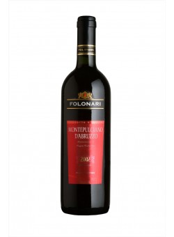 Montepulciano d'Abruzzo Folonari  75cl  -  Skinny