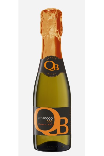 Prosecco QB Extra Dry NV 20cl Vegan/Vegetarian